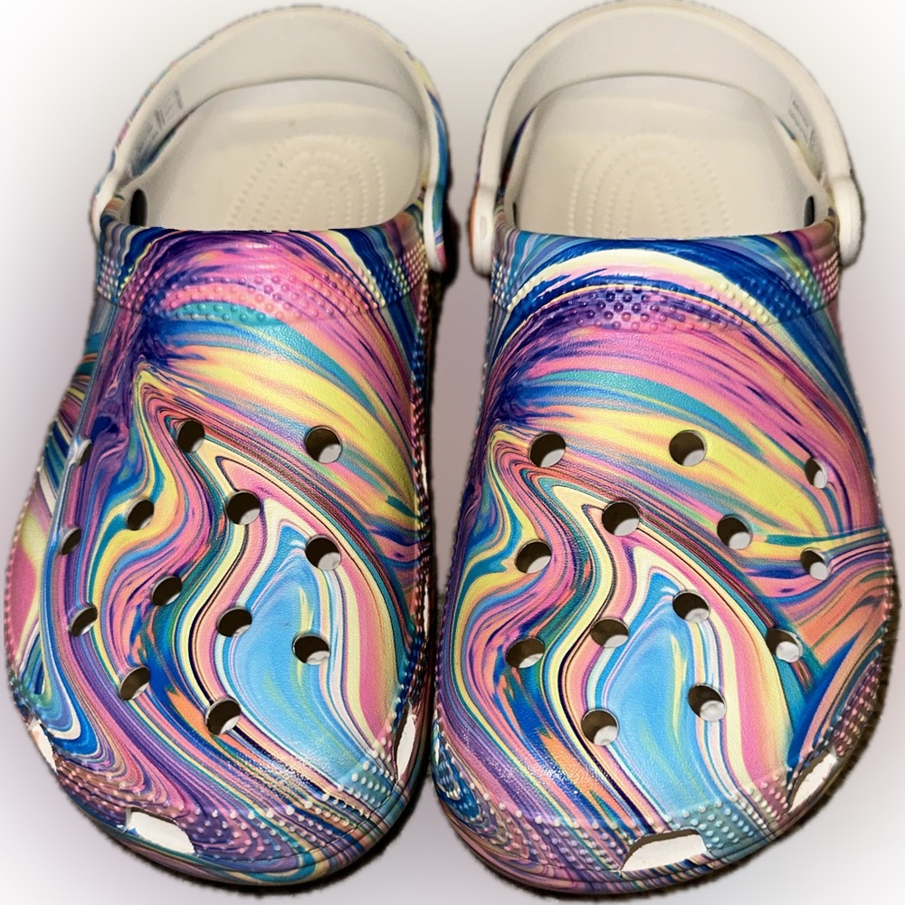 CROCS Tie-Dye Clog
